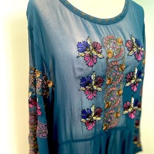 COPY - FREE PEOPLE Deep Jewel Maxi Dress Sz S